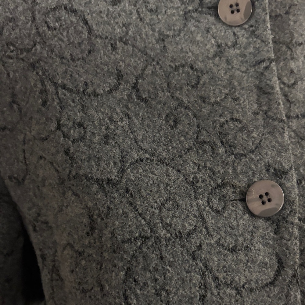 Andrea Viccaro Gray Jacket Small - Picture 3 of 6
